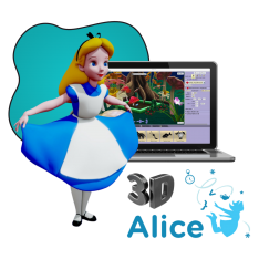 Alice 3d - КИБЕРшкола программирования для детей, компьютерные курсы для школьников, начинающих и подростков - KIBERone г. Тольятти