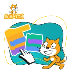 Scratch. Продвинутый уровень – создаём игры, как маленькие разработчики! - КИБЕРшкола программирования для детей, компьютерные курсы для школьников, начинающих и подростков - KIBERone г. Тольятти