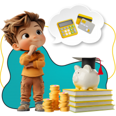 Финансовый интеллект вместе KIBERone - КИБЕРшкола программирования для детей, компьютерные курсы для школьников, начинающих и подростков - KIBERone г. Тольятти