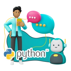 Умный чат-бот на Python на Telegram - КИБЕРшкола программирования для детей, компьютерные курсы для школьников, начинающих и подростков - KIBERone г. Тольятти