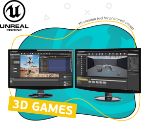 Unreal Engine 4. Игровой движок - Школа программирования для детей, компьютерные курсы для школьников, начинающих и подростков - KIBERone г. Тольятти