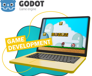 Godot.  Основа создания легендарных игр - КИБЕРшкола программирования для детей, компьютерные курсы для школьников, начинающих и подростков - KIBERone г. Тольятти